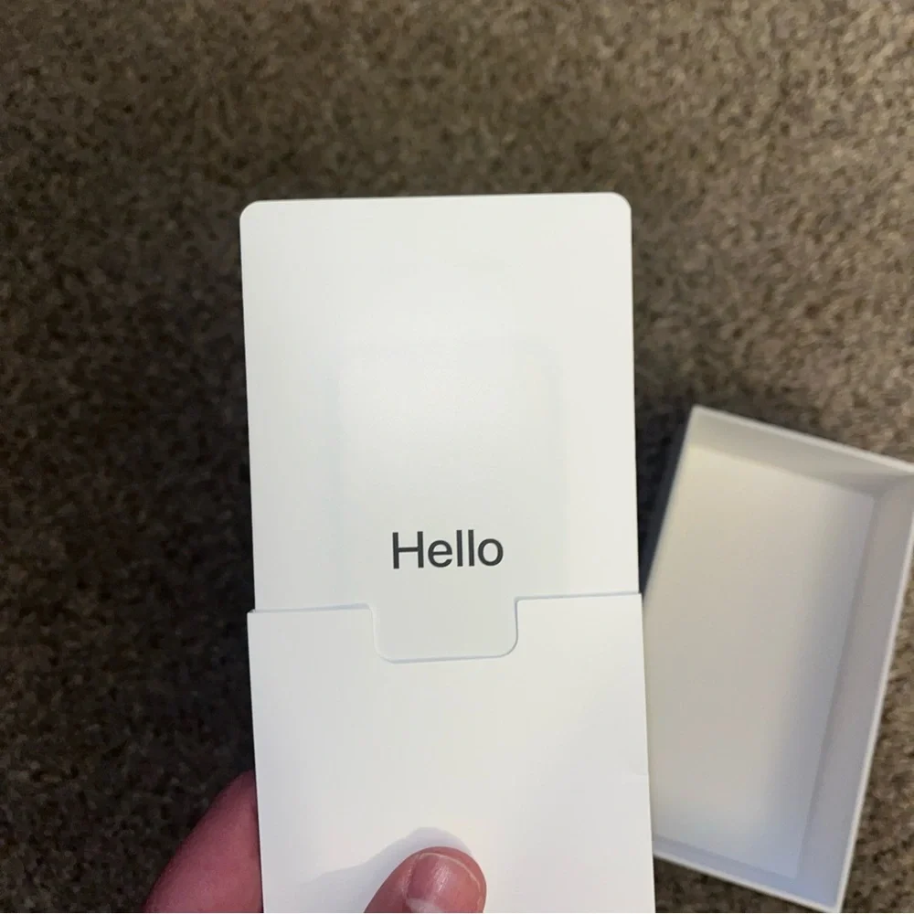iPhone XR Box Only White 64GB With Inserts And Stickers No Phone!